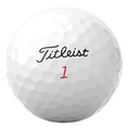 Titleist Pro V1x Enhanced Alignment Golf Ball with Titleist Logo showing