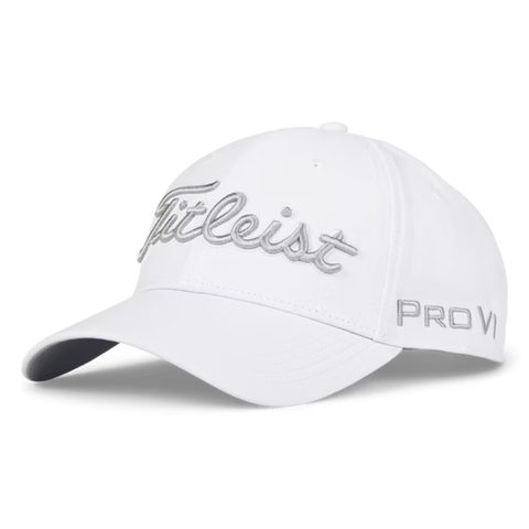Titleist 2025 Tour Performance Cap | White/Grey