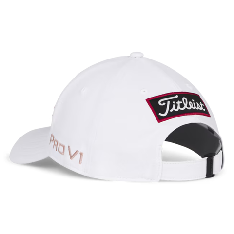 Titleist 2025 Tour Performance Cap | White/Soft Pink/Marble
