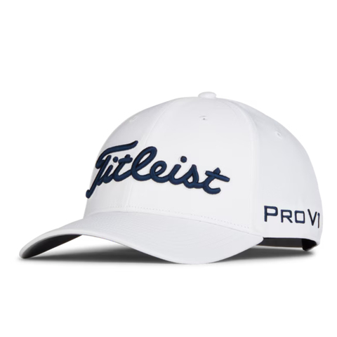 Titleist 2025 Tour Performance Golf Cap | White/Navy