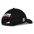 Back view of the Titleist Black and white Titleist Mesh Cap