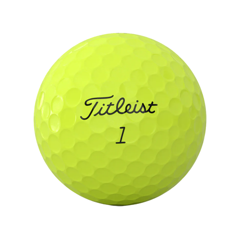 Titleist 2026 AVX Golf Balls | Yellow