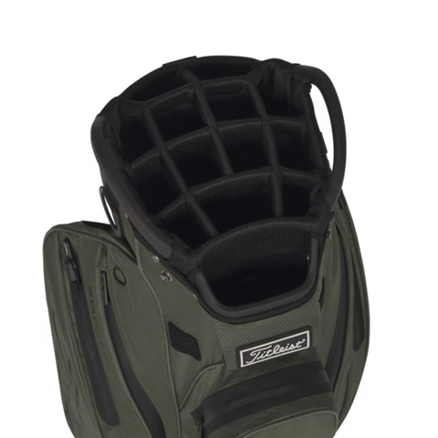 Titleist 2026 Cart 14 StaDry Cart Bag | Cypress/Black/Black