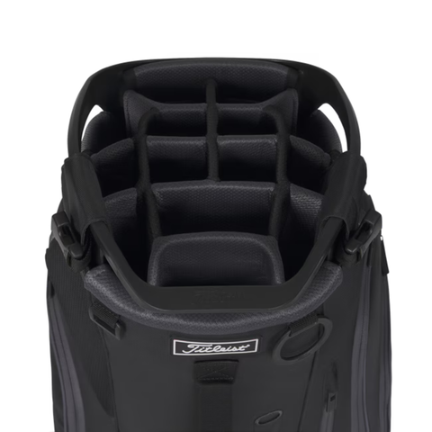 Titleist 2026 Hybrid 14 Golf Bag | Black/Graphite