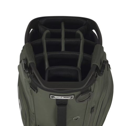 Titleist 2026 Hybrid 14 Golf Bag | Cypress/Black/White