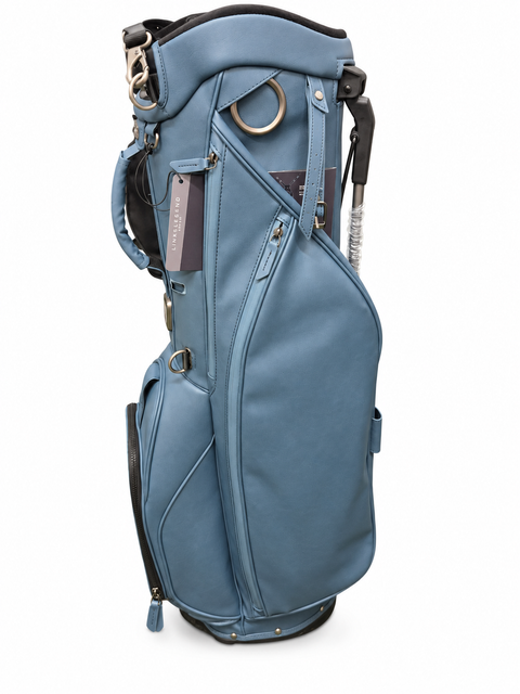 Titleist 2026 LinksLegend Members II stand bag in Admiralty Blue, side profile