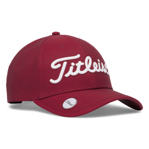Titleist 2026 Players Performance Ball Marker Cap | Crimson/White