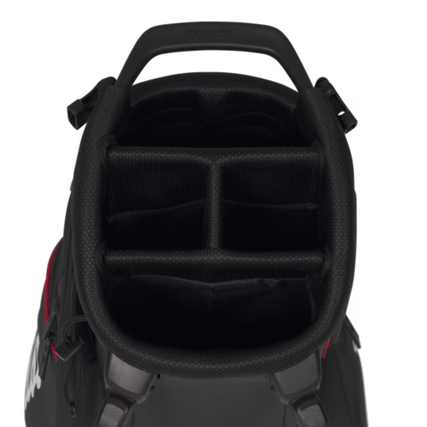 Titleist 2026 Players S4 Stand Bag | Black/Red/White