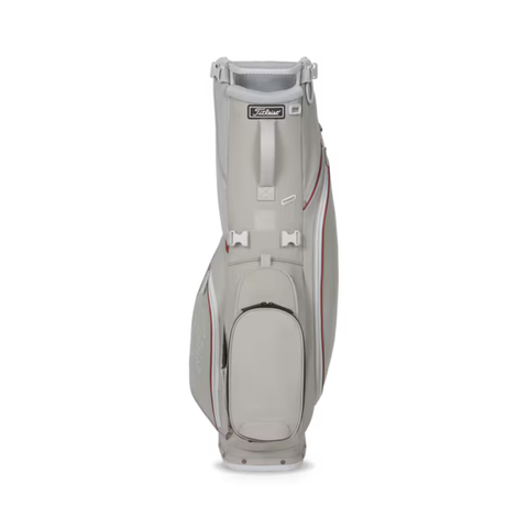 Titleist 2026 Players S4 Stand Bag | Gray/Crimson/Marble