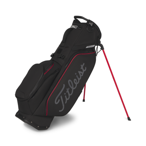 Titleist 2026 Players S5 StaDry Stand Bag | Black/Red/Graphite