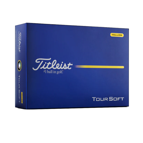 Titleist 2026 Tour Soft Golf Balls | Yellow