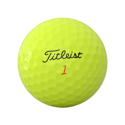 Titleist 2026 TruFeel Golf Balls | Yellow