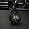 Titleist 818 H1 25 degree right-handed hybrid in dark charcoal Golf 360 workshop