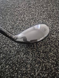 Used Titleist 818 H1 27 degree hybrid crown showing cosmetic condition
