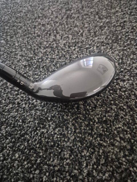 Used Titleist 818 H1 27 degree hybrid crown showing cosmetic condition