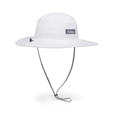 Titleist Charleston Aussie Bucket Hat | White/Washed Indigo