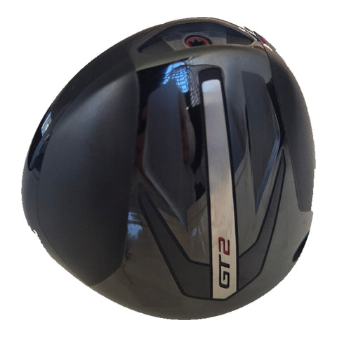Actual Titleist GT2 Driver, 10°, Denali Red 50 6.0 Stiff, Left-Handed, Used - Very Good on white background