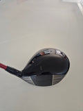 Used Titleist GT2 left-handed driver crown and address view