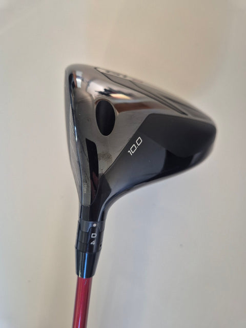 Titleist GT2 10 degree loft and adjustable hosel on used left-handed driver