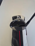 Titleist GT3 9 degree driver crown and address view showing cosmetic marks