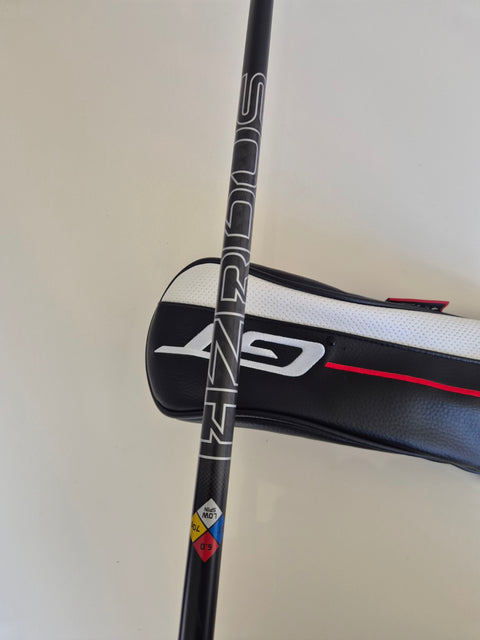 HZRDUS Black 70 6.0 stiff shaft on Titleist GT3 fairway wood