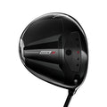 Black golf driver head with 'Titleist' branding and GTS3 on a white background