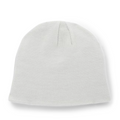 The Titleist Players Beanie, shown in light gray against a white background, offers warmth and a seamless, logo-free design—ideal for staying cozy on the golf course.