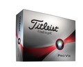 A box of Titleist Pro V1x Golf Balls | Prior Generation by Titleist offers premium performance with low spin and high flight, featuring a metallic design, the Titleist logo, and #1 ball in golf on the front.