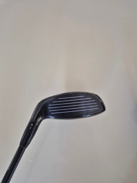 Face of used Titleist TSR2 4 hybrid showing very light wear
