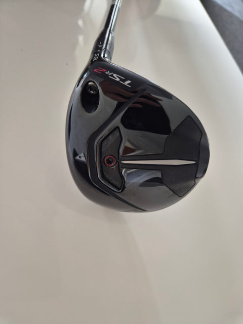 Sole condition of used Titleist TSR2 16.5 degree fairway wood