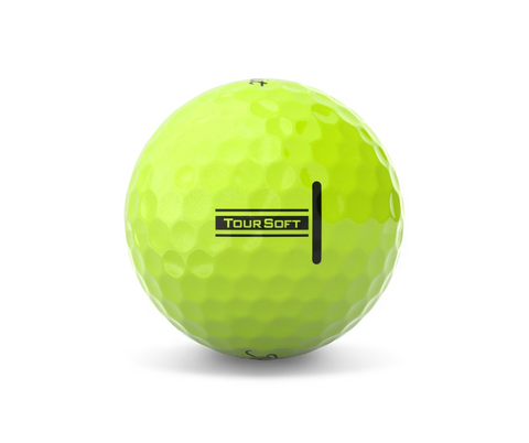 Titleist Tour Soft Golf Ball 24' Yellow