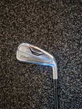 Back of used Titleist U505 3 iron showing the U505 and Titleist markings
