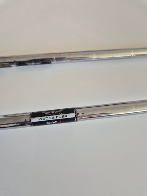 Titleist Vokey SM7 wedge-flex steel shaft label