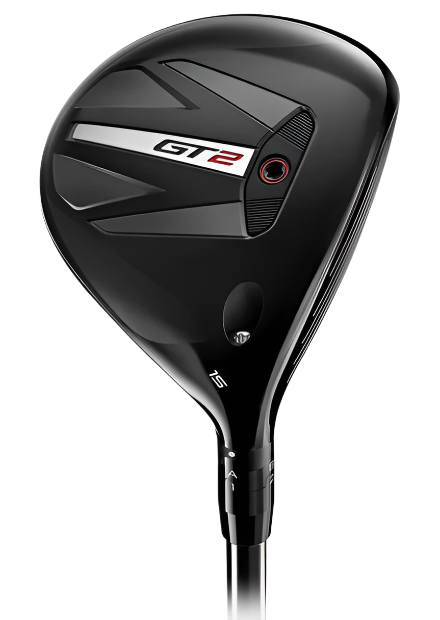 Close-up of the Titleist GT2 Fairway, showcasing its sleek sole design.



