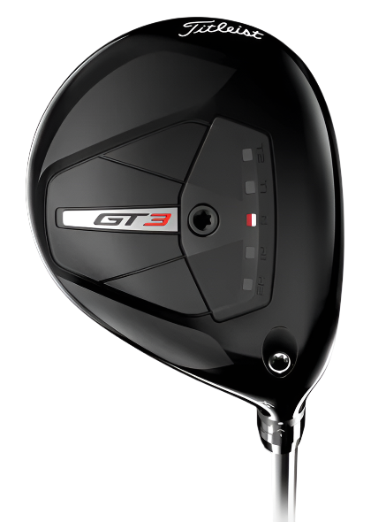 Sole view of the Titleist GT3 fairway