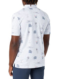 Travis Mathew Island Paradise Men's Polo - White