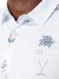 Travis Mathew Island Paradise Men's Polo - White