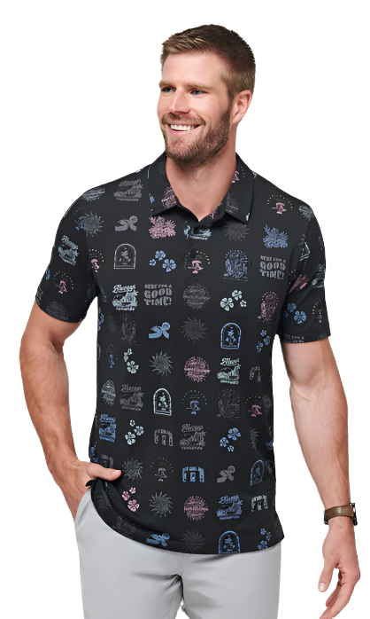 Travis Mathew Tourist Season Men's Polo