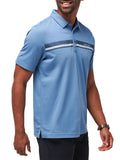 Travis Mathew Under A Palm Men's Polo - Coronet