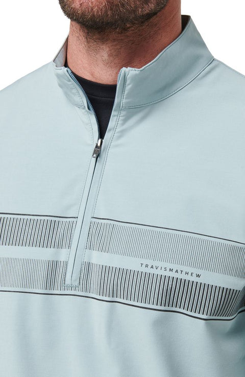 Travis Mathew Wind Water Men's Quarter Zip Pullover