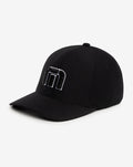 TravisMathew B-Bahamas Fitted Cap Black side view