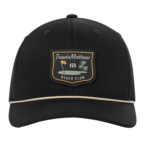 TravisMathew Beach Club Snapback Hat | Black