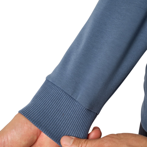 TravisMathew Cloud Quarter Zip 2.0 Men's Pullover | Bering Sea