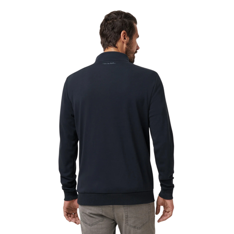 TravisMathew Cloud Quarter Zip 2.0 Men's Pullover | Black