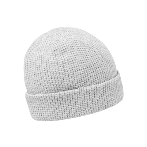 TravisMathew Cloud Waffle Beanie | Heather Grey