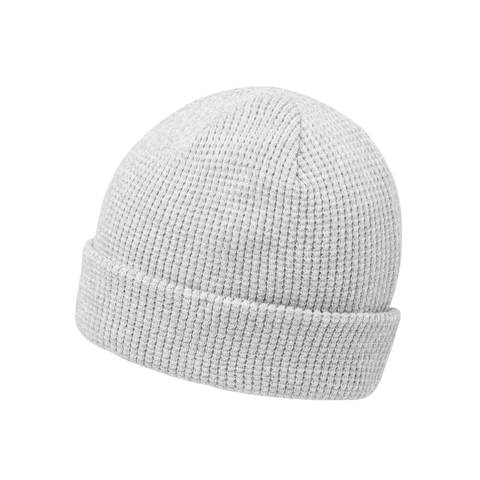 TravisMathew Cloud Waffle Beanie | Heather Grey