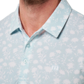 Travis Mathew Featherweight Cove Polo Azzurro Blue M, view 5