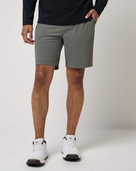 TravisMathew Hero Hour Men's Golf Shorts in Dark Olive