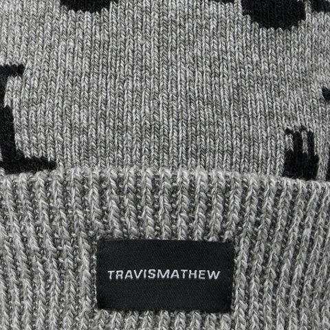 TravisMathew Mapes Beanie | Heather Grey