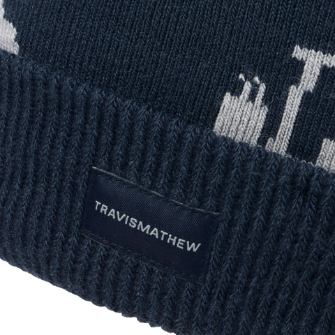 TravisMathew Mapes Beanie | Total Eclipse